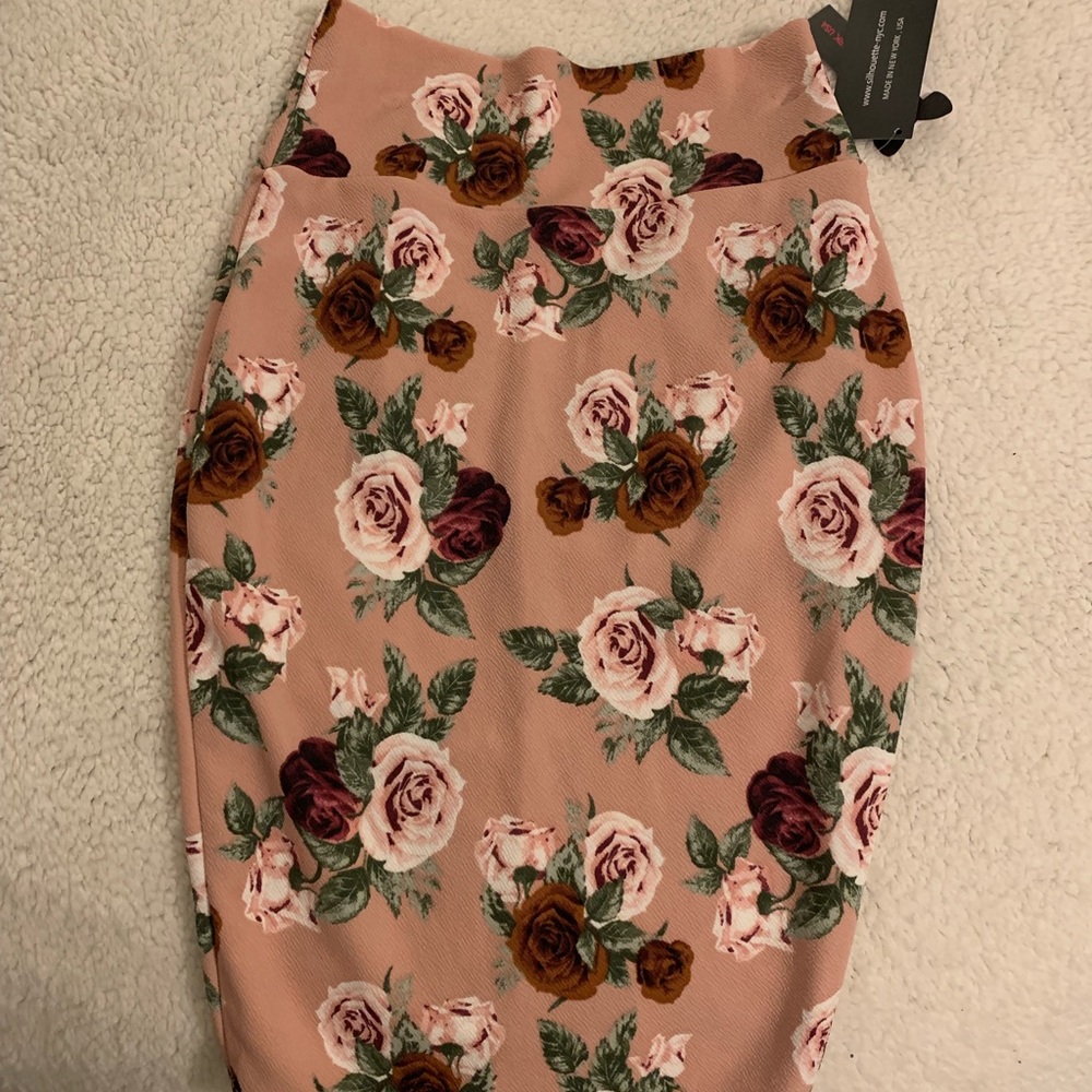 Floral skirt